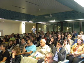 La platea gremita: al congresso hanno partecipato oltre 120 persone