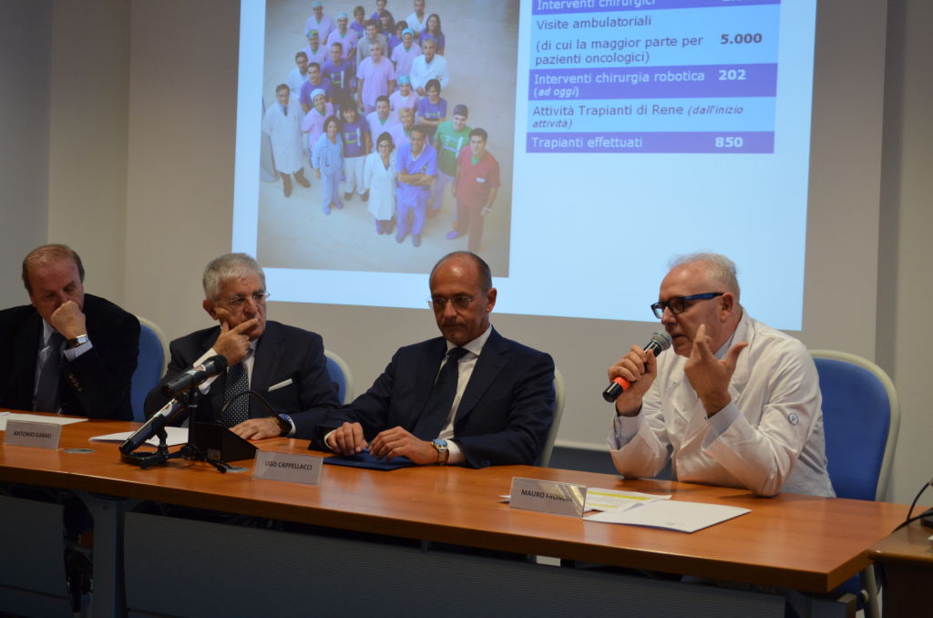 Effettuato il “Primo Trapianto di rene robotico” e assegnazione del “sardus pater”