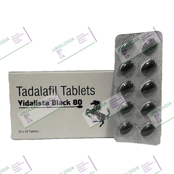 Cialis Black online: perché 80 mg di tadalafil sono un problema