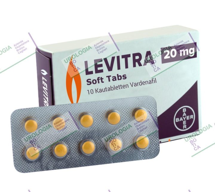Levitra Soft Tabs online: il vardenafil che si scioglie in bocca